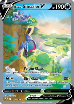 Hisuian Sneasler V #175/189 · Pokémon