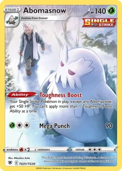 Abomasnow #TG01/TG30 · Pokémon