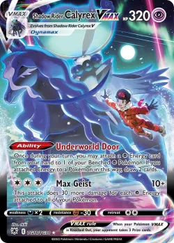 Shadow Rider Calyrex VMAX #TG18/TG30 · Pokémon