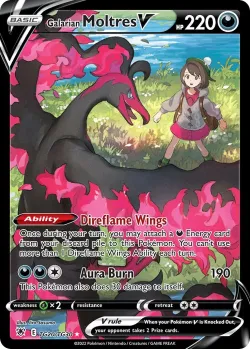 Galarian Moltres V #TG20/TG30 · Pokémon