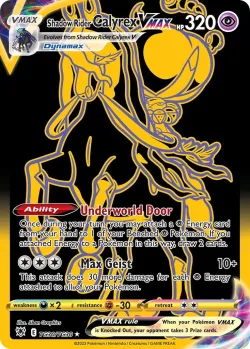Shadow Rider Calyrex VMAX #TG30/TG30 · Pokémon