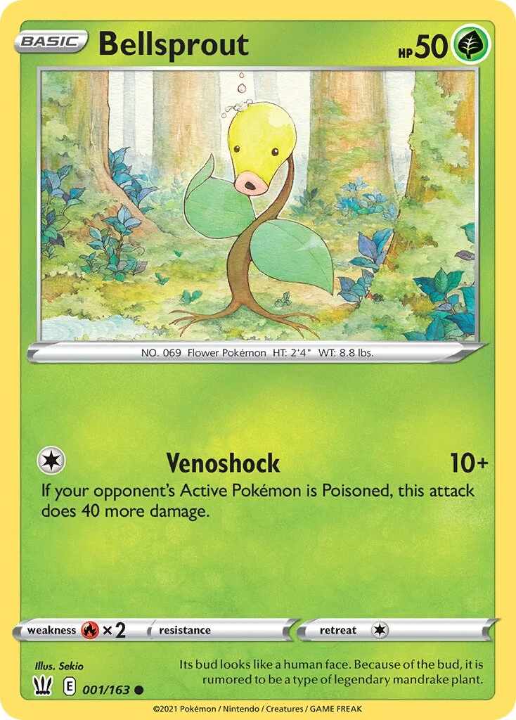 Bellsprout 「BST 001/163」「EN」