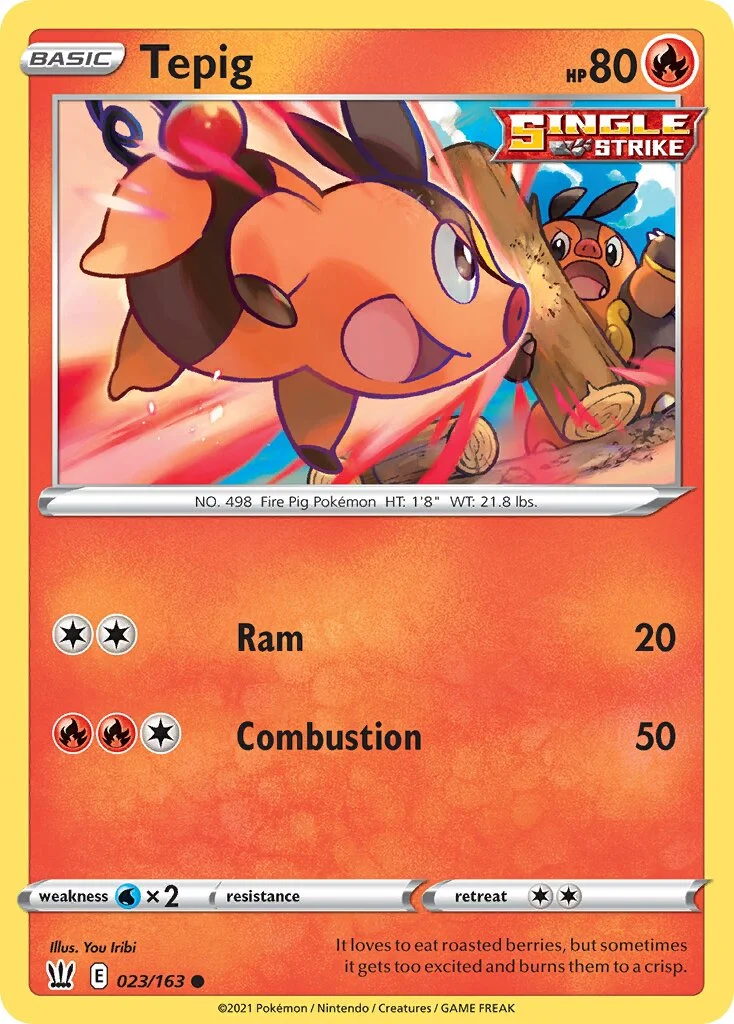 Tepig 「BST 023/163」「EN」