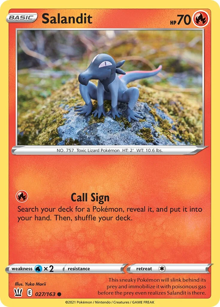 Salandit 「BST 027/163」「EN」