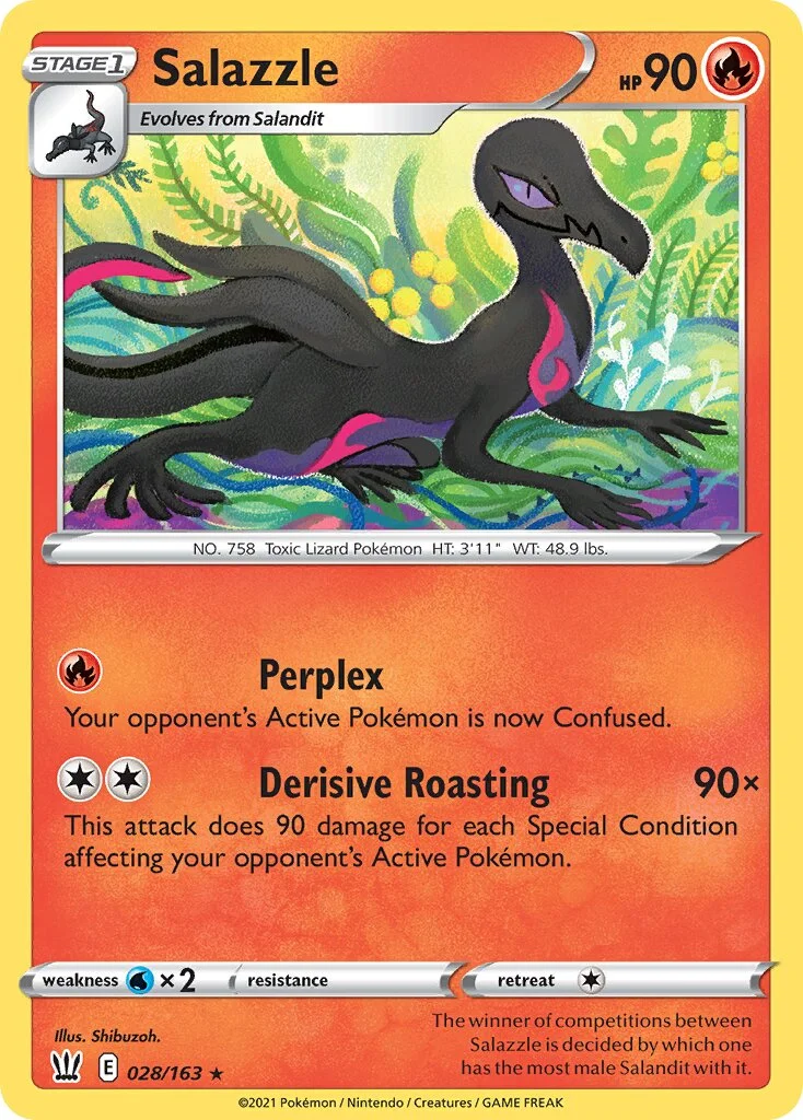 Salazzle 「BST 028/163」「EN」