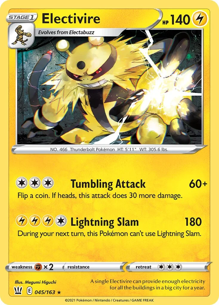 Electivire 「BST 045/163」「EN」