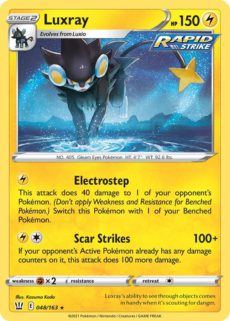 Luxray 「BST 048/163」「EN」