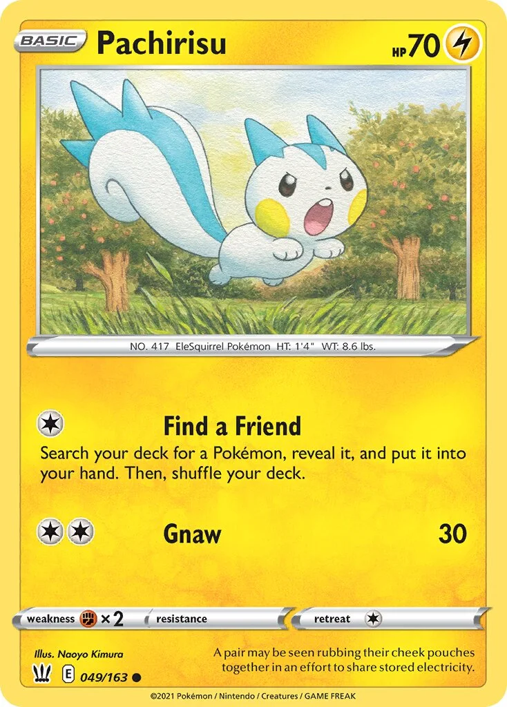 Pachirisu 「BST 049/163」「EN」