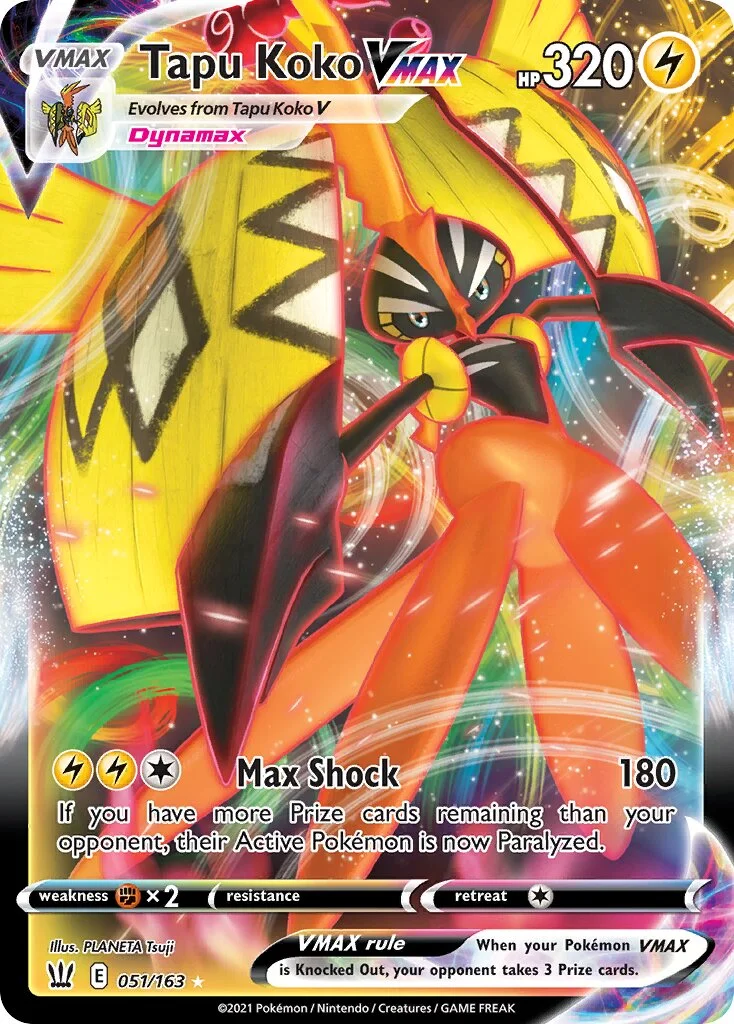 Tapu Koko VMAX 「BST 051/163」「EN」