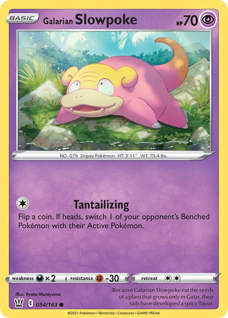 Galarian Slowpoke 「BST 054/163」「EN」
