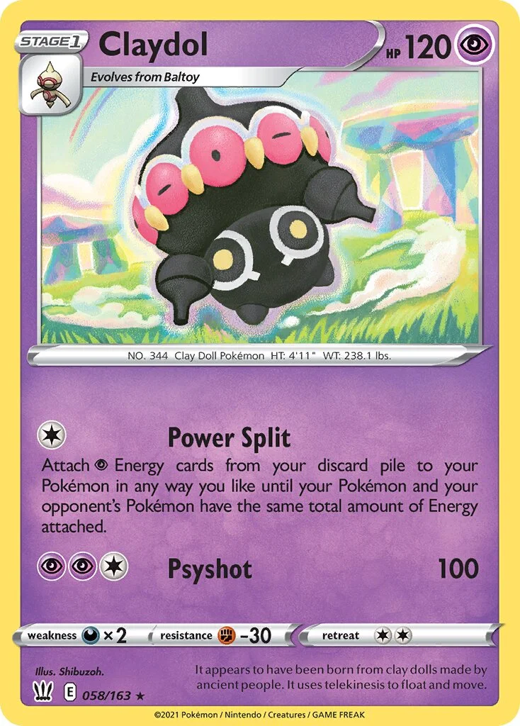 Claydol 「BST 058/163」「EN」