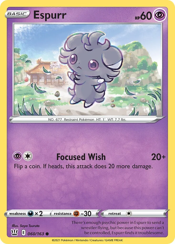 Espurr 「BST 060/163」「EN」