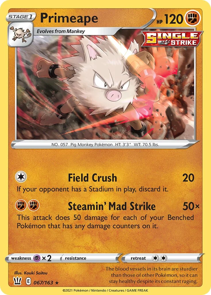 Primeape 「BST 067/163」「EN」
