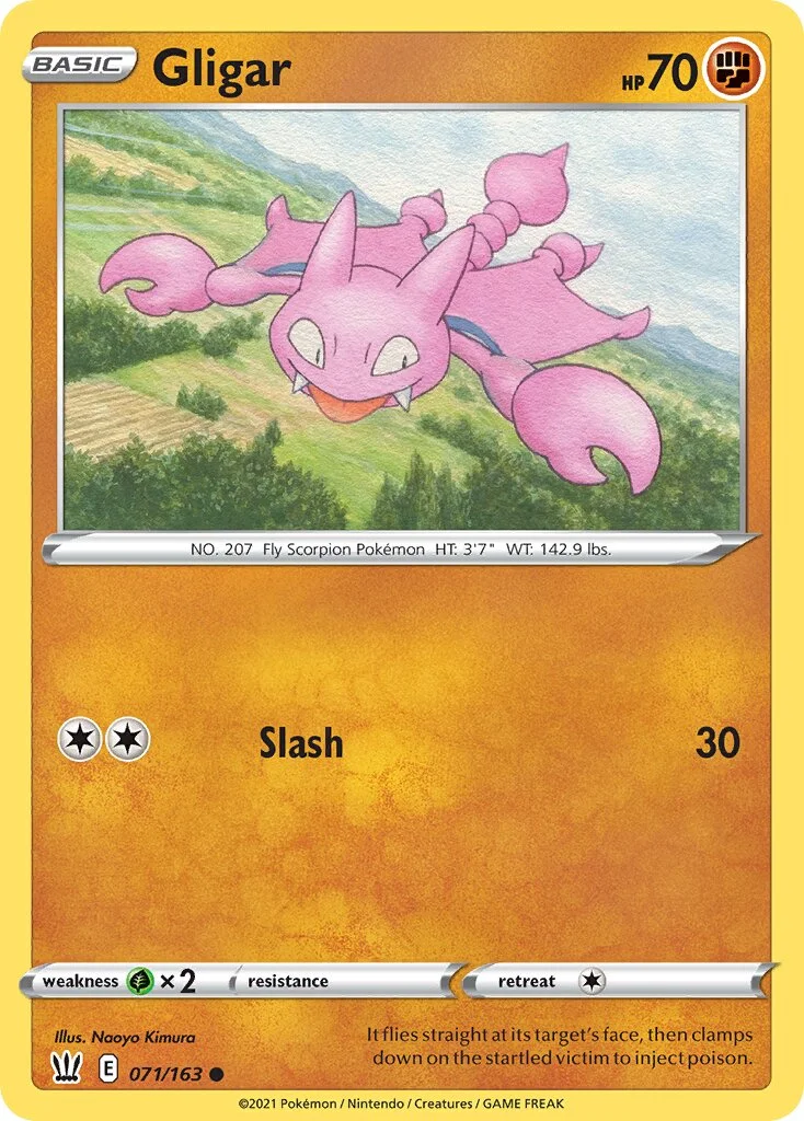Gligar 「BST 071/163」「EN」