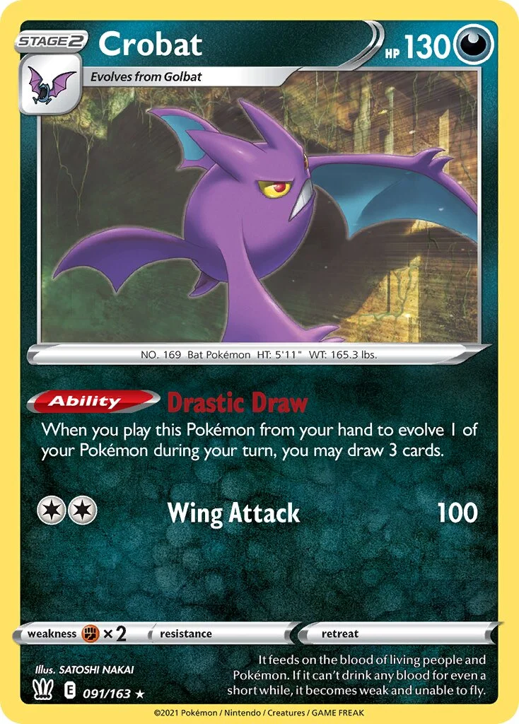Crobat 「BST 091/163」「EN」