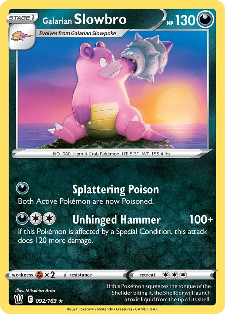 Galarian Slowbro 「BST 092/163」「EN」