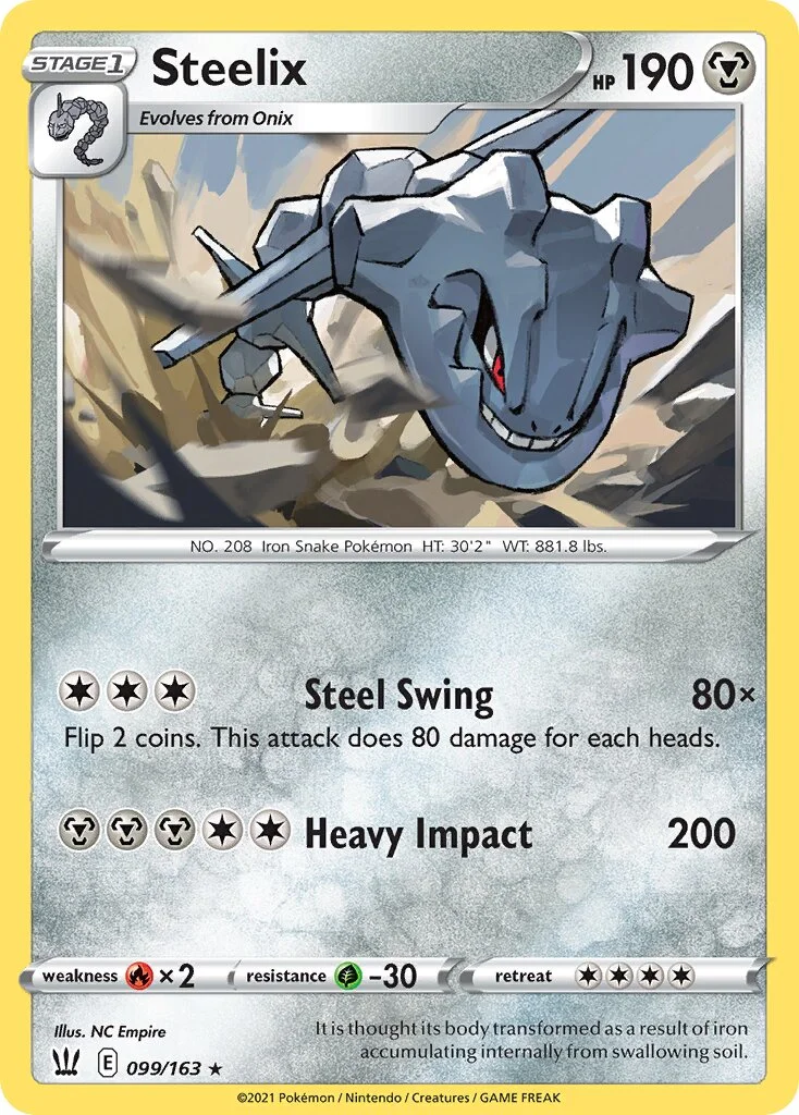 Steelix 「BST 099/163」「EN」