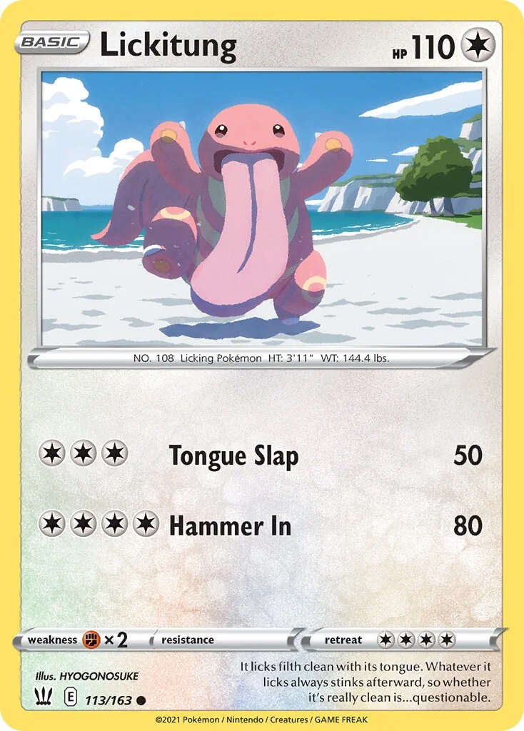 Lickitung 「BST 113/163」「EN」