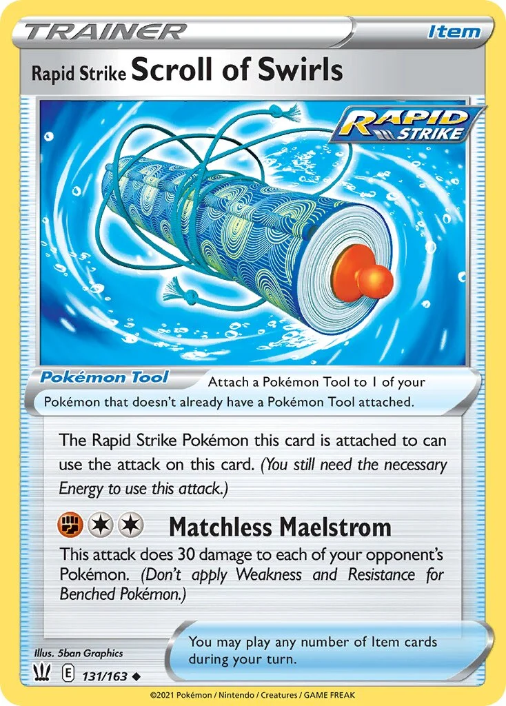 Rapid Strike Scroll of Swirls 「BST 131/163」「EN」