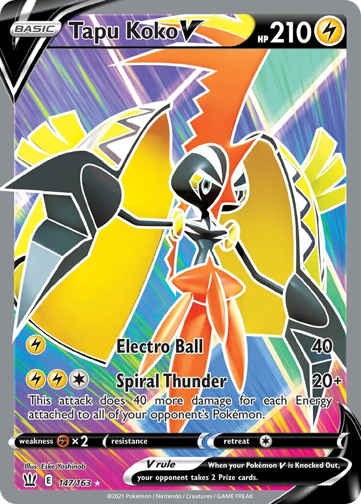 Tapu Koko V 「BST 147/163」「EN」
