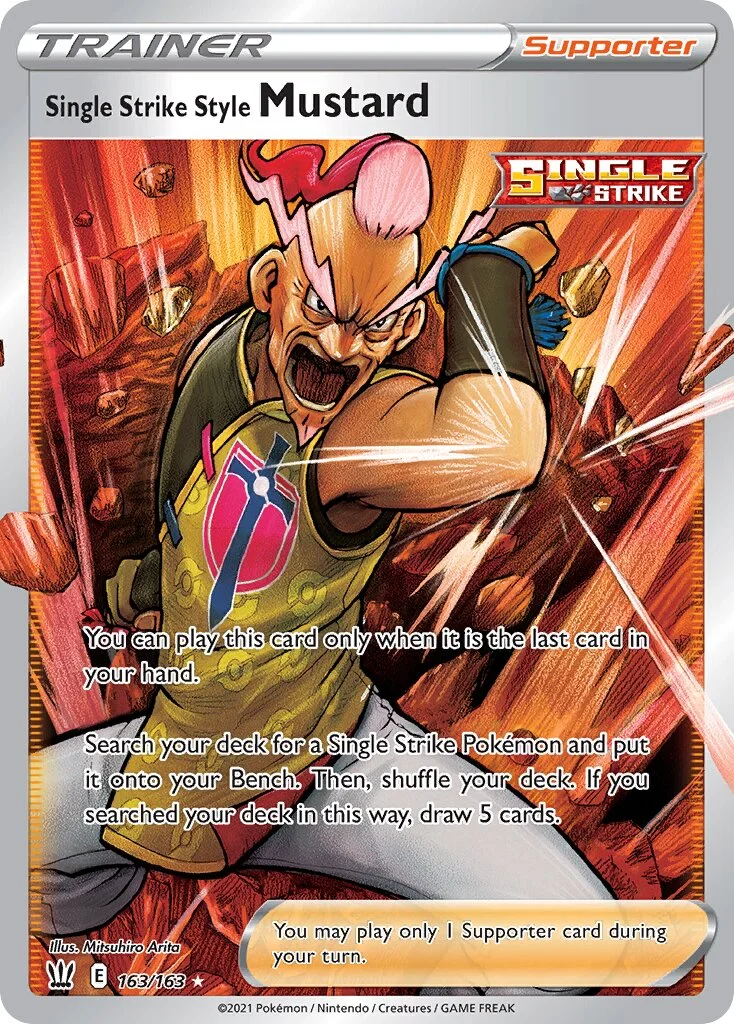 Single Strike Style Mustard 「BST 163/163」「EN」