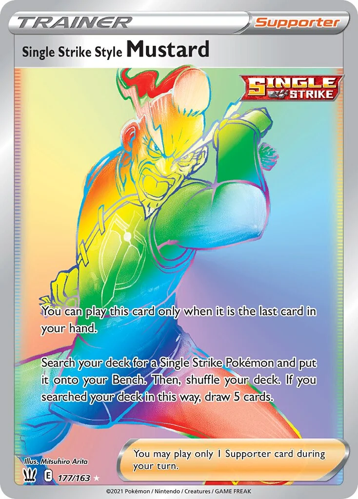 Single Strike Style Mustard 「BST 177/163」「EN」