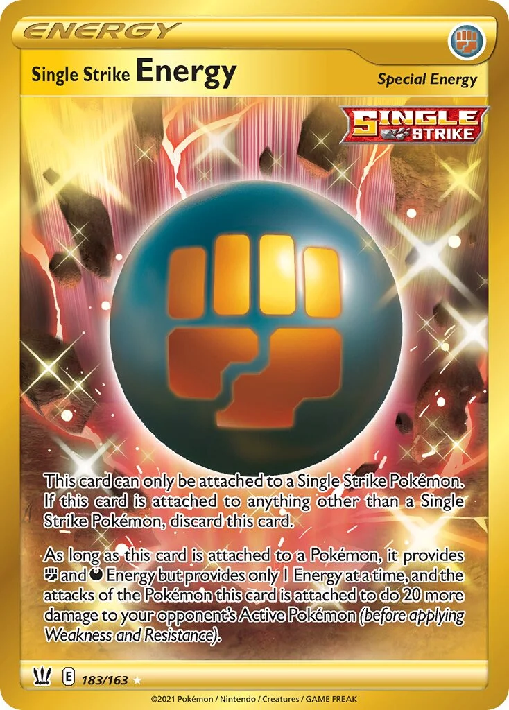 Single Strike Energy 「BST 183/163」「EN」