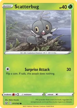 Scatterbug #011/163 · Pokémon