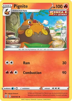 Pignite #024/163 · Pokémon