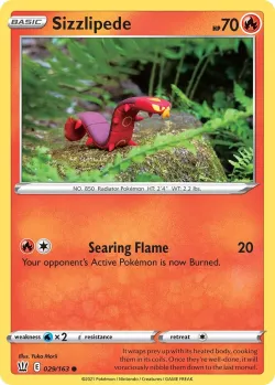Sizzlipede #029/163 · Pokémon