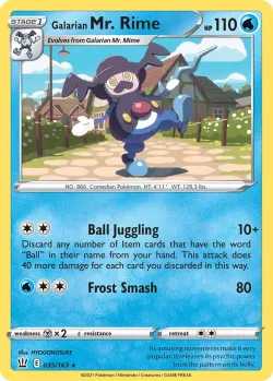 Galarian Mr. Rime #035/163 · Pokémon
