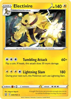 Electivire #045/163 · Pokémon