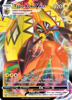 Tapu Koko VMAX #051/163 · Pokémon