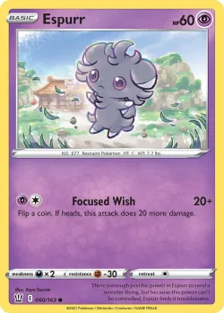 Espurr #060/163 · Pokémon