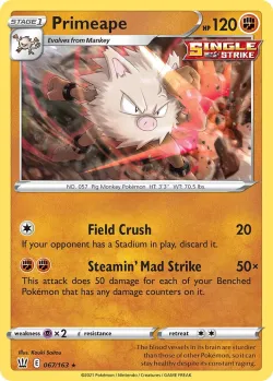 Primeape #067/163 · Pokémon