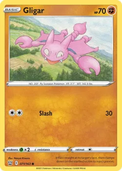 Gligar #071/163 · Pokémon