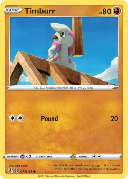 Timburr #073/163 · Pokémon