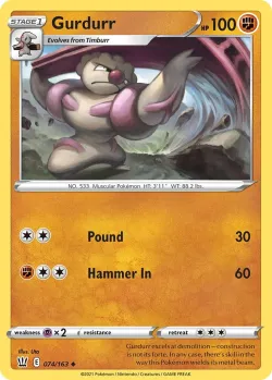 Gurdurr #074/163 · Pokémon