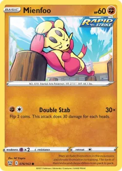 Mienfoo #076/163 · Pokémon