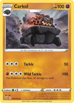 Carkol #079/163 · Pokémon