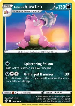 Galarian Slowbro #092/163 · Pokémon