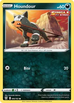 Houndour #095/163 · Pokémon