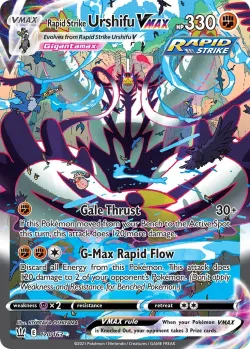 Rapid Strike Urshifu VMAX 「BST 170/163」「EN」