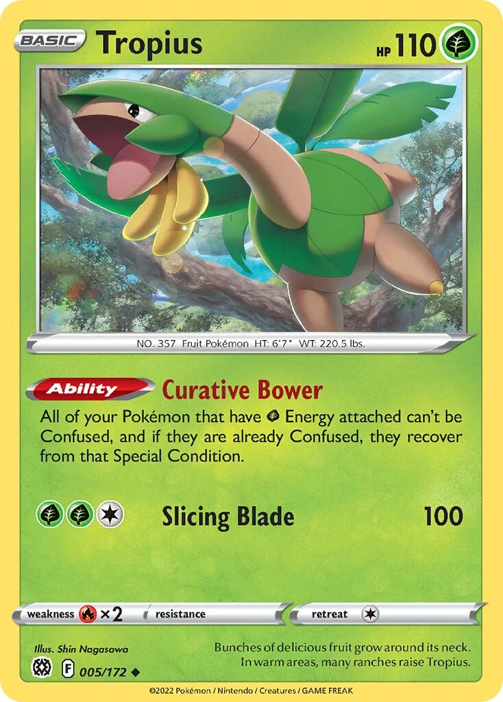 Tropius 「BRS 005/172」「EN」