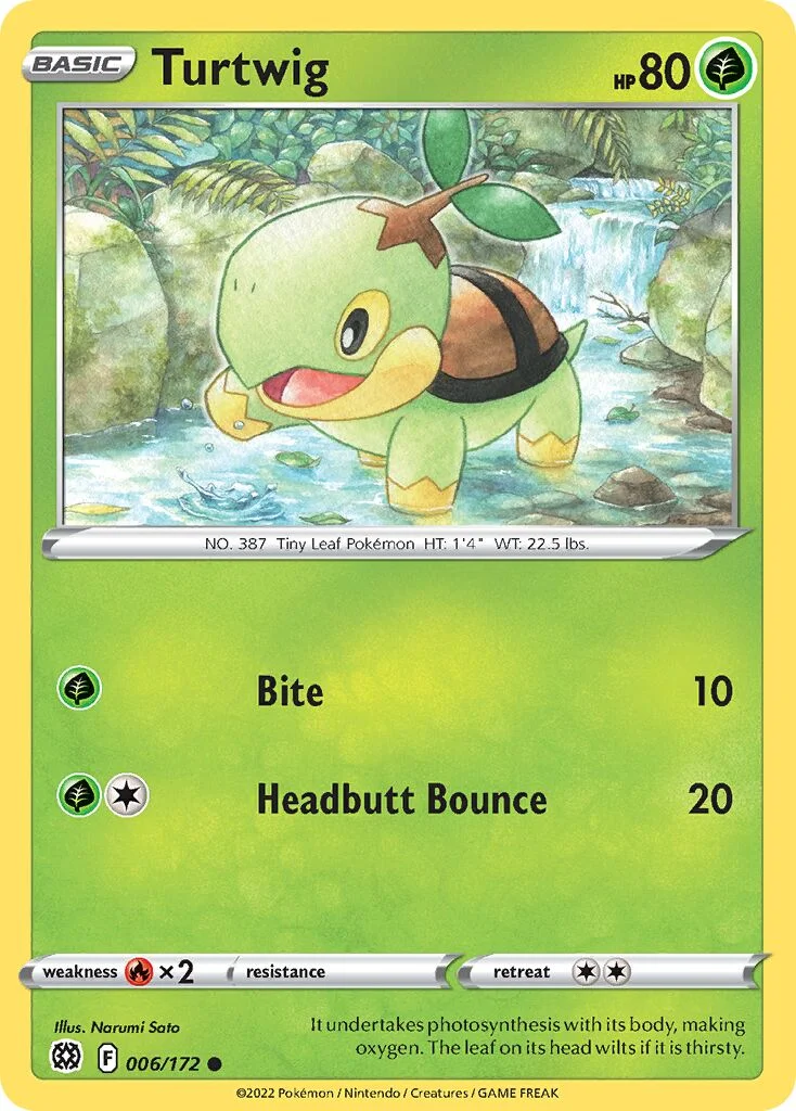 Turtwig 「BRS 006/172」「EN」