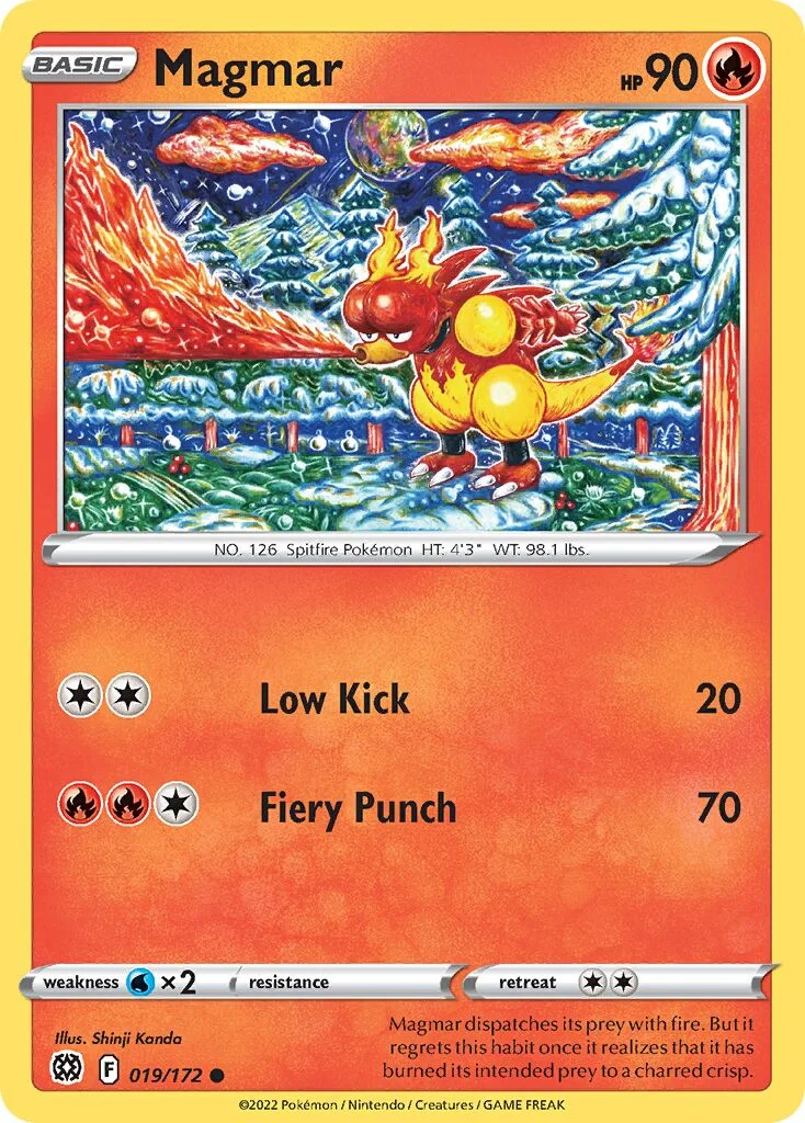 Magmar 「BRS 019/172」「EN」