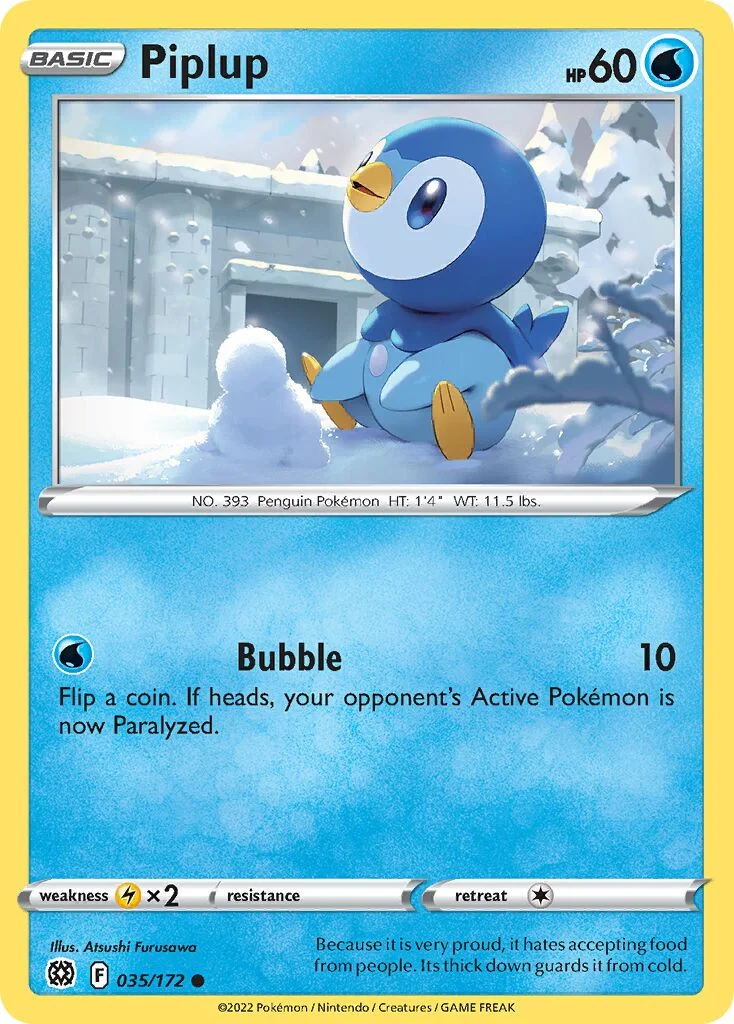 Piplup 「BRS 035/172」「EN」