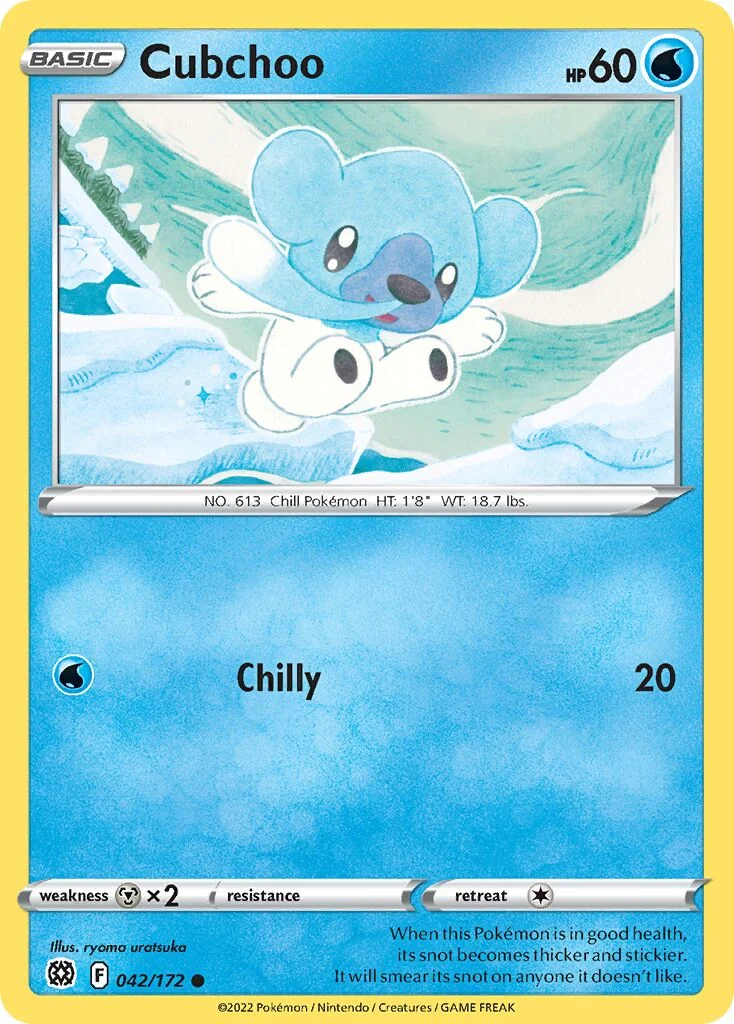 Cubchoo 「BRS 042/172」「EN」