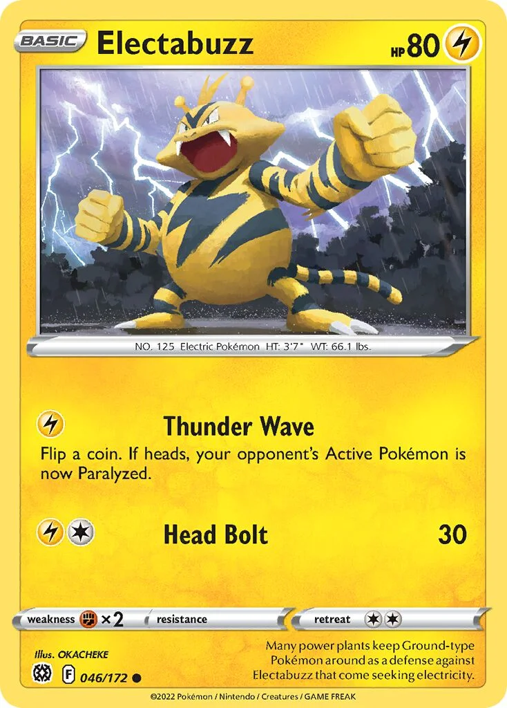 Electabuzz 「BRS 046/172」「EN」