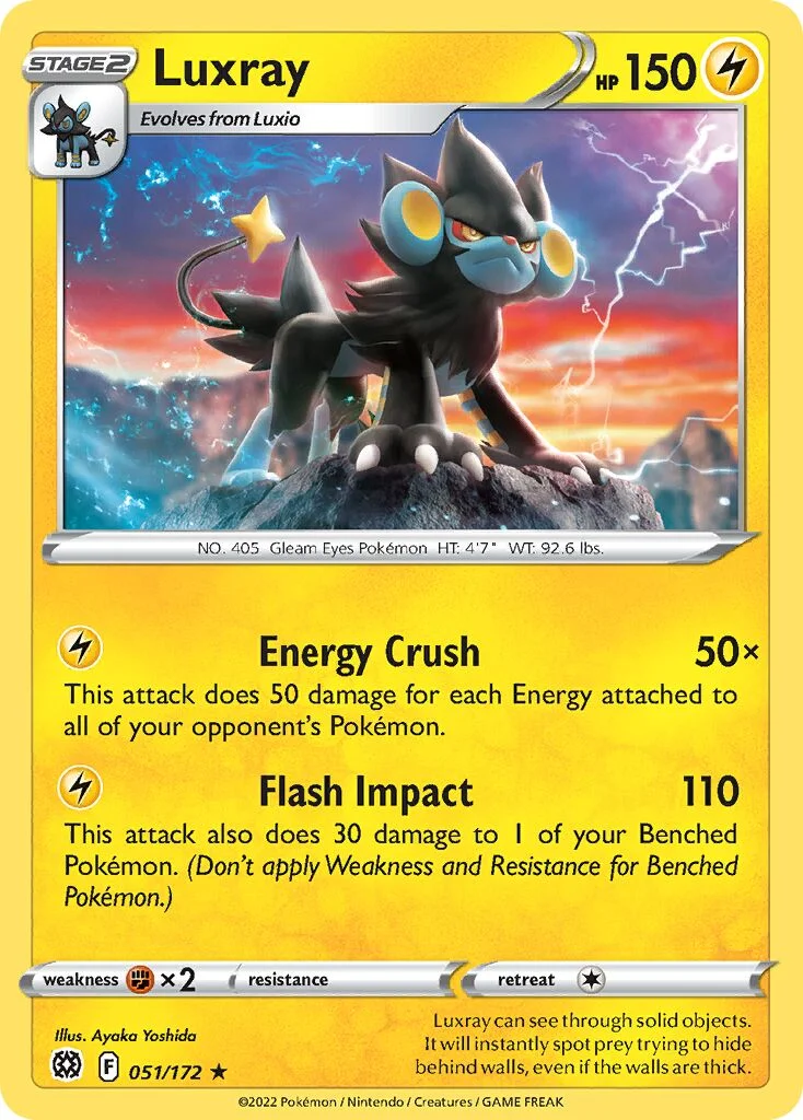 Luxray 「BRS 051/172」「EN」